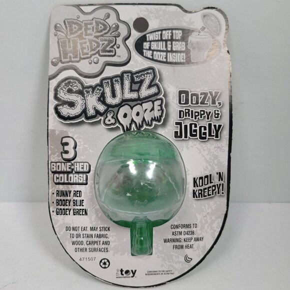 Ded Hedz Skull and Ooze Slime Toy NEW - Picture 2 of 5